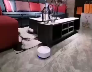 Intelligent Automatic Sweeping Robot Vacuum Cleaner With Mop Household Spray Type Disinfection And Sterilization Sweeping Robot Drag Powerful Suction Sweeping Cleaner is Suitable For Hard Floor Flat Dust Collector Charging Multi Function Mini