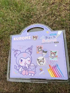 SG EmmAmy® 15pcs/set Painting Set Stationery Gift Box Cartoon Drawing Book Goodie Bag Kids Birthday Party Gift Set