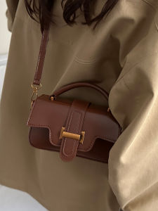 Fashionable Versatile Small Square Bag Womens Crossbody Shoulder Bag Autumn Winter New Style Elegant Single Shoulder Handbag