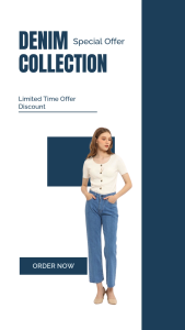 FIT THEORY Baggy Jeans Wanita Highwaist Celana Jeans Jumbo Sobek Kulot Jeans Boyfriend Sobek Non-Stretch