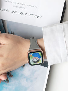 FUDIEN | Genuine Leather Apple Watch Strap Unique Fashion