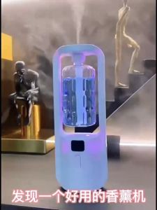 เครื่องพ่นอโรม่า เครื่องพ่นไอนำ เครื่องฟอกอากาศ ปรับได้ 5 เกียร์ ไฟ LED สีสัก เพิ่มความชื้น หอมสดชื่น ยังเหมาะเป็นของขวัญอีกด้วย