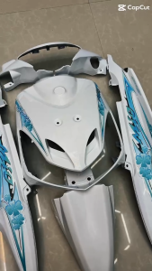 Mio Sporty Fairings 2 Holes Indo Compatible with Mio Sporty Model Not Compatible with Soulty Model