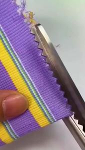 Kéo Cắt Vải May Mặc 3/5/7mm Lưỡi Răng Cưa Thép Không Gỉ Chuyên Nghiệp Dùng Cho Thợ May