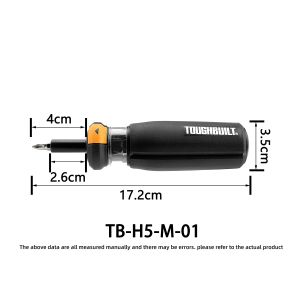 Toughbuilt | Auto-change Screwdriver Bits 6pcs