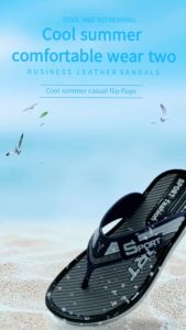 flip flops for men 2025 Summer fashion new style Beach dual purpose Breathable and non-slip Slippers