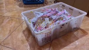 (isi 100 pcs) Souvenir TASBIH MUTIARA KECIL kemasan KEMAS PLASTIK Sovenir Kartu Ucapan Makassar