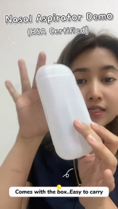 HOMIE🏅【Electric Nasal Aspirator】Baby Safety Nose Suction Cleaner [ HSA Registered ] Battery Operated