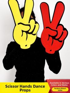 Victory Hand Sign Gesture Props