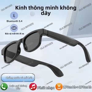 Kính Thông Minh Có Ống Kính Có Thể Thay Thế HD Gọi Điện Bluetooth Phát Nhạc Kính Râm Âm Thanh Thông Minh - Ola Esporte Q01