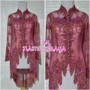atasan kebaya pesta kebaya payet modern + longtorso