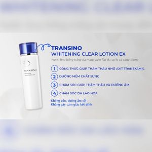 Combo 2 Nước Hoa Hồng Dưỡng Sáng Da TRANSINO 150ml