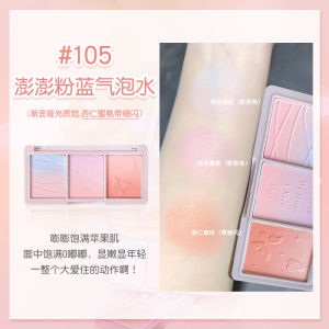 Hold Live Secret Realm Garden Blush Lâu Trôi Vẻ Tự Nhiên Chống Nhòe Phấn Má Hồng Ba Màu Dành Cho Nữ