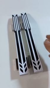 1set lock body kunci dan 2buah gagang handle pintu rumah minimalis pilihan panjang 33cm 45cm dan 60cm bahan stainless anti karat untuk daun pintu 1 depan dan kamar