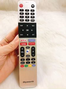 Remote Điều khiển tivi Skyworth giọng nói- Hàng chính hãng mới 100% Tặng kèm Pin!!!