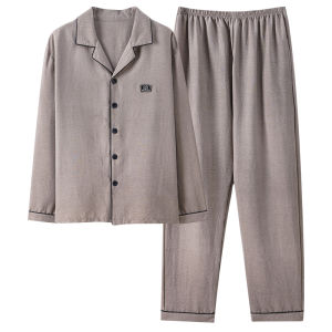 Bộ đồ ngủ nam MiiOW Cat Man dài tay rộng rãi thoải mái