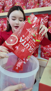 ทีกลูต้า โปร1แถม1 T GLUTA คอลลาเจน  ที กลูต้า ผิวขาว  ( 1 ห่อ 30 ซอง )