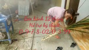 Dao băm cỏ voi thái chuối băm rau bèo dài 50cm