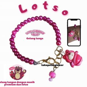 Gelang Lotso / Gelang Lucu / Gelang Elastis / Gelang Anak perempuan / Gelang dewasa / Gelang Wanita / Bracelet