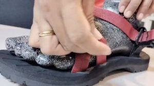 Tribu SBN2 608 Black Outdoor Hiking/Trekking Sandals for Men & Women