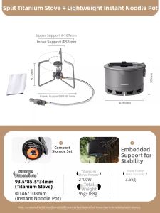 Fire-Maple | Portable Heating Camping Cookware Set