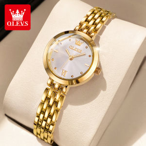 OLEVS Watch For Women Waterproof 2025 Watch For Women Korean Style Compact Dial Design Tainless Steel Watch Strap Watch For Women