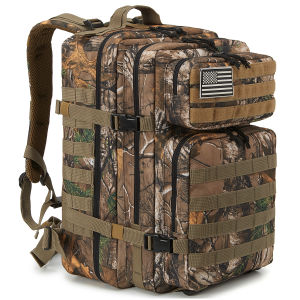 Ba Lô Chiến Thuật Nam 45L Molle Ba Lô Sinh Tồn 3 Ngày Dành Cho Săn Bắn Cắm Trại Đi Bộ Đường Dài Tập Gym Có Đai Đệm Khí