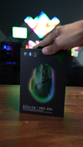 Razer Basilisk V3 Pro 35K Wireless Gaming Mouse High-Performance Ergonomic Design with RGB Lighting