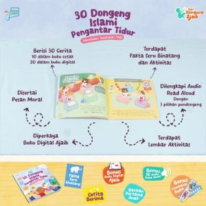 Buku 30 Dongeng Islami Pengantar Tidur: Meneladani Keseharian Nabi (Soft Cover)