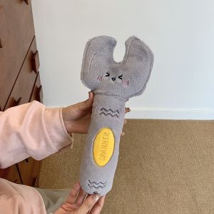 Đồ Chơi Búp Bê Nhồi Bông Sáng Tạo Gối Đệm Đồ Chơi Trẻ Em Quà Tặng Sinh Nhật Cho Bé Gái Đồ Chơi Mô Hình Công Cụ Vui Nhộn Cờ Lê Búp Bê Bằng Vải PP