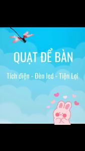 Quạt tích điện mini để bàn Quạt kẹp bàn Kẹp Xe Đẩy xoay 360 độ Quạt du lịch Quạt dã ngoại