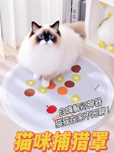 Automatic Cat Toy Hunting Cover Fun Boredom Buster Toy for Multi Cat Family Durable Chew Resistant Wear Resistant Cat Toy