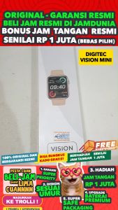 DIGITEC ORIGINAL SMARTWATCH WANITA DIGITEC VISION MINI PINK RG - WOMEN TR - RESIN BAND - PINK - JAMDUNIA / JAM DUNIA JD18 # JAM TANGAN WANITA JAM TANGAN SMARTWATCH JAM WANITA JAM TANGAN ANTI AIR $ DIGITEC VISION MINI JAM TANGAN DIGITAL S003