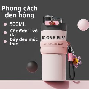 BAICAIYA | Tách giữ nhiệt đáng yêu dung lượng lớn cho nữ
