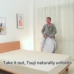 Nearra Automatically Install Mosquito Net 2 Doors Foldable Full Cover Zipper Anti-Mosquito Net