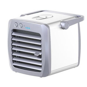 Mini Portable Air Conditioner Fan Light Humidifier Purifier USB Desktop Cooler Fan Cooling Quick Easy Cooling Fan