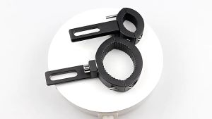 Universal Motorcycle Headlight Mount Bracket Adjustable Headlamp Holder Fork Clamp Mount