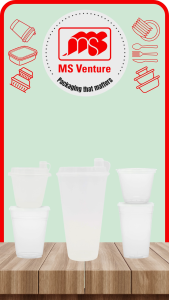 {MSV-WS} Quality Plastic Cups 9oz-12oz with Lid Options for Hot & Cold Beverages Anti Leak Durable Reusable MS T9 T12
