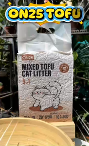Cát vệ sinh đậu nành Cats ON25 TOFU_Cát cho mèo 5in1 - 2.5kg