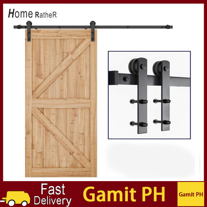 [Gamit PH]Carbon Steel Rustic Interior Wood Barn Sliding Door Hardware ...