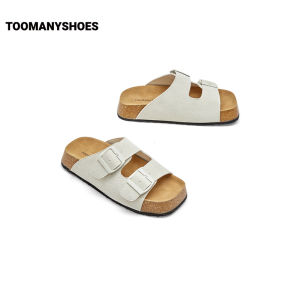 Toomanyshoes | New Thick Sole Double Buckle Sandals