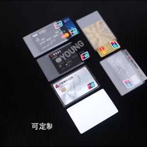 5 túi đựng bao đựng card visit thẻ atm cmnd các loại trong suốt