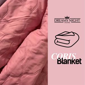 Dreamynight Home CORIS Series Plain Color Comfortable and Soft Blanket Queen Size Blanket Plain Lembut (200cm x 225cm)