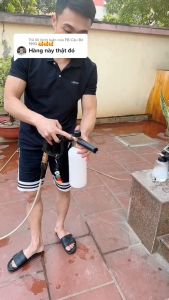 Bình Phun Xịt Rửa Xe Tạo Bọt Tuyết 1000ml dùng cho máy rửa xe gia đình - máy rửa xe dây đai curoa