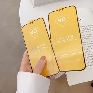 9D สำหรับ iPhone 11 16 Pro Max ปกป้องหน้าจอสำหรับ iPhone 13 12 11 14 Pro Max Mini 6 6s 7 8 Plus SE 2020 ป้องกันกระจกเทมเปอร์เคส iPhone Series Film