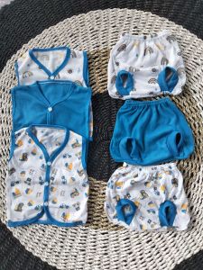 baju bayi laki laki 0 sampai 6 bulan terbaru seri biru