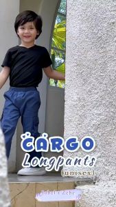 Jobel x Zebe Cargo Longpants (1-9 tahun)