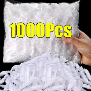 1000/500pcs Disposable Plastic fresh-keeping Food Storage Covers / Elastic Food Dust Bowl Cover / Resuable Refrigerator Leftovers Wrap Cover / Elastic Shower Cap