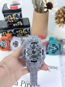 Jam Tangan Pria Anti Air Analog Digital Olahraga Fashion Desain Quartz Ganda Jam Tangan COD + Box