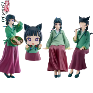 Bandai | The Apothecary Diaries Maomao Figure - 4 Kinds Pose Anime Statue Collectible Desktop Display Model with Base Official Gift